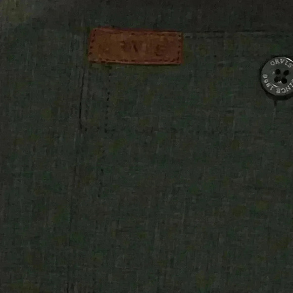 Orvis Men's Green Button Down Short Sleeve Lightweight Classic Shirt Size XL - Picture 4 of 7